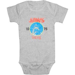 Jaws Infant's Retro Distressed Bigger Boat Bodysuit