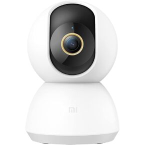 Xiaomi Mi 360 ° Home Security Camera 2K, Surveillance Camera Baby Monitor, 360 Angle Video Night Vision, Human Detection with AI -6P Lens -Aperture F1.4, White