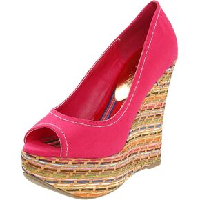 2 Lips Too Women's Desire Wedge Pump