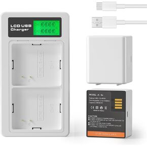 2 Pack A-4a Replacement Batteries 4800mAh Compatible with Arlo Pro 5S 2K, Pro 4, Pro 3, Ultra 2 and Ultra Cameras VMA5400 VMC4040P