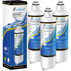 BORPLFTR55 Refrigerator Water Filter Replacement for Bosch Ultra Clarity Pro, BORPLFTR50, 12033030, 11025825, 11032531, B36CT80SNS, B36CL80ENS, WFC100MF, WFS200MF, RA450022, 3PACK