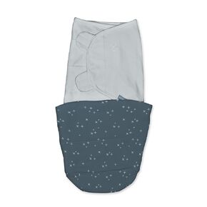 Ingenuity SwaddleMe All Season Baby Swaddle, 2 Quick Flip Layers to Change from 1.0 to 2.5 TOG, Size 0-3 Months, 7-14 Pounds - Stardust