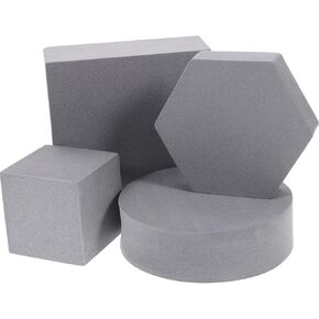 4pcs Geometric Cube Photo Props Photography Background Props Jewelry Cosmetics Product Photography Craft Block Display Solution