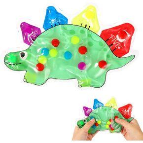 Dinosaur Color Sorting Sensory Toys, Calming Toys Educational Activities Color Matching Game Fidget Travel Toys for Autism Fine Motor Skills Toys for Preschool Toddlers Kids (Multicolor)