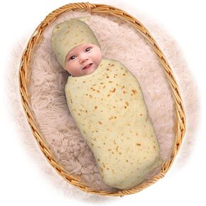 Burritos Baby Stuff Baby Swaddle Baby Essentials Swaddle Sack,Baby Stuff Newborn Swaddle Baby Swaddle Sleep Sacks Wrap Receiving Blanket Soft Stretchy with Beanie Hat Gifts for Infant B06