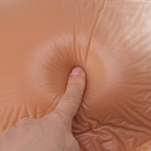 Fake Pregnancy Belly, Silicone Breathable Elastic Artificial False Pregnant Tummy Props for Stage Performance 2-4 Months in Saudi Arabia