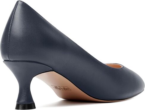 MODENCOCO Womens Office Matte Slip On Formal Round Toe Comfortable Kitten Low Heel Pumps Dress Shoes 2 Inch in Kuwait