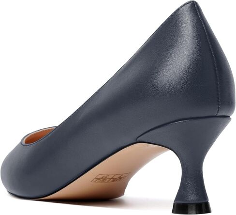 MODENCOCO Womens Office Matte Slip On Formal Round Toe Comfortable Kitten Low Heel Pumps Dress Shoes 2 Inch in Kuwait
