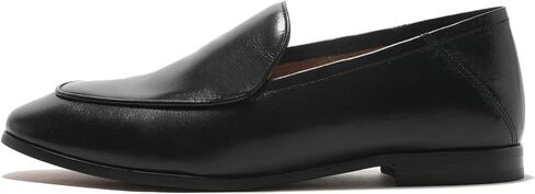 U-lite Women's Cow Leather Slip On Loafers Metal Decoration Flat Mules in Kuwait