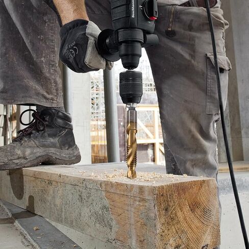 أداة الحفر المتري ، M3 M10 Titanium مغلفة 1/4 بوصة HSS HSS SHEX SHANK PRICK in Kuwait