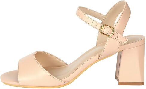 ZriEy 2.8 Inch Strappy Chunky Block Heeled Sandals for Women Open Toe Ankle Strap Mid High Heels Weddings Parties Daily Wear Shoes in Saudi Arabia