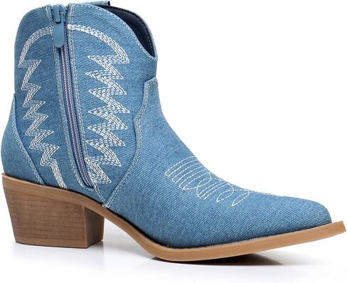 Globalwin Woment Boots Western Boots Onkle Cowboy Boots for Women in Kuwait