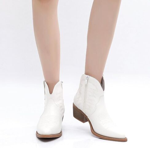GLOBALWIN Women's Western Boots Ankle Cowboy Boots For Women in Saudi Arabia