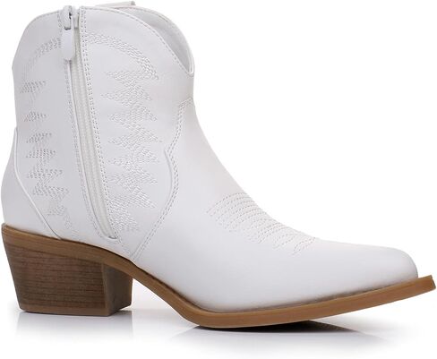 GLOBALWIN Women's Western Boots Ankle Cowboy Boots For Women in Saudi Arabia