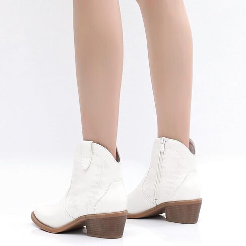 GLOBALWIN Women's Western Boots Ankle Cowboy Boots For Women in Saudi Arabia