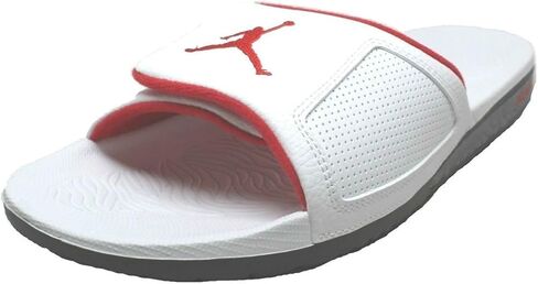 Nike Jordan Hydro 3 Mens Sandals 854556-103_12 - White/University RED-Black in Kuwait