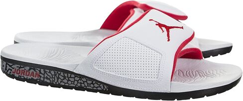Nike Jordan Hydro 3 Mens Sandals 854556-103_12 - White/University RED-Black in Kuwait