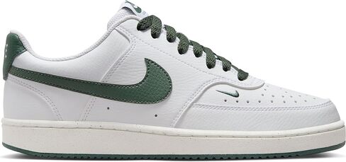 Nike Court Vision Low Next Neature Women's Shoes (FV9952-101 ، White/Stadium Green/Sail/Vintage Green) Size 9 in Kuwait