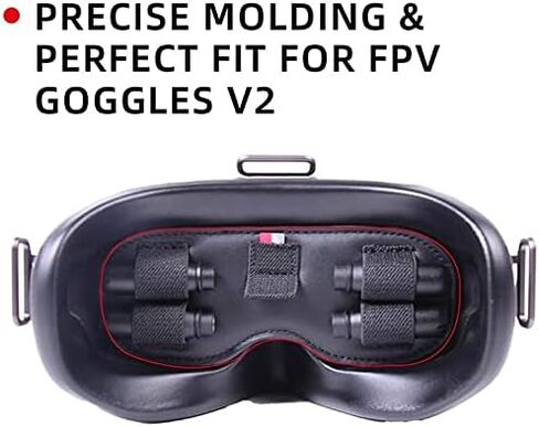 غطاء العدسة الواقية من Yi Dong لـ DJI FPV Goggles V2 إكسسوارات دليل الغبار وغطاء خدش مع هوائي FPV و SD CARD SAT in Kuwait