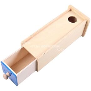 Adena Montessori Object Permanence Box w/ DrawerMontessori Ball Drop Imbucare Box