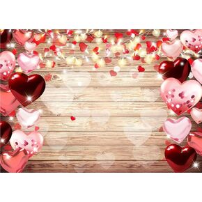 LTLYH 7x5ft Valentine's Day Backdrop Valentine's Day Decorations Banner Valentines Mother's Day Backdrop Bridal Shower Wedding Party Supplies 246