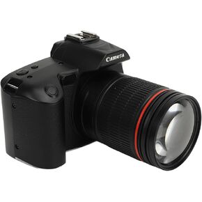 Professional Photography Camera, 64MP IR Night Vision Vlogging Camera Recorder with 3.0in IPS Screen, 120 Degree Wide Angle 16X Zoom Digital Camera with Filter Function