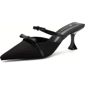 NEWBELLA Women Heed Pumps Elegant Women Pointed Toe Pumps Mesh Pumps with Stiletto Heels
