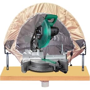 MITER SAW SAW RAST COLLESTING HOOD ، محلول غبار لمناشير MITER Universal Gust Armost