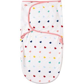 Organic Baby Swaddle Sleep Sacks Newborn Swaddles Blanket Boys Girls Essentials Wearable Wrap, Heart, 3-6Months