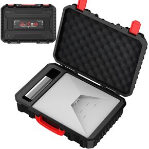 Starlink Mini Case, Portable Travel Case for Mini Starlink Dish Kit, Waterproof Hard Case fits Starlink Mini, Kickstand, Pipe Adapters, Power Supplies, Cables, Ethernet Cables and More