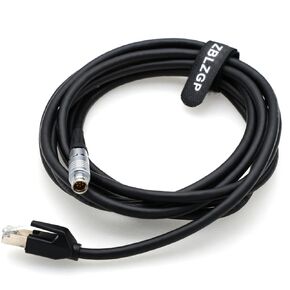 Fischer 8-pin Male to Ethernet RJ45 PC Data Transfer Ultrahigh-Speed Cable for Phantom VEO S 4K Camera (3M)