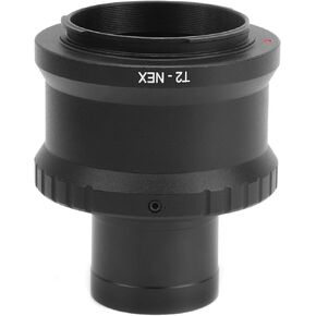 T Ring Adapter, 1.25in Astronomical Telescope, T Mount Tube Ring Adapter for E Mount Mirrorless Camera, Telescope Adapter Ring, Extended Cylinder for Telescope