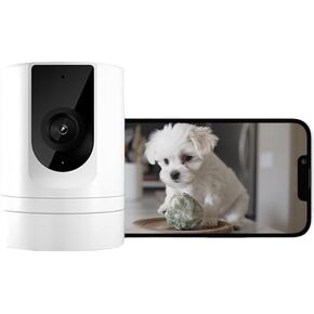 Ease Life 1080P Indoor Security Camera for Home 2.4G Small Wi-Fi Camera with Phone App, Motion Detection, Two-Way Audio, Night Vision, Cloud & SD Card Storage,K11