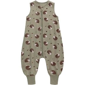 Miracle Baby Sleep Sack with Feet, 1.0 TOG Toddler Sleep Sack with Legs Sleeveless Sleep Sack Bag for Early Walkers