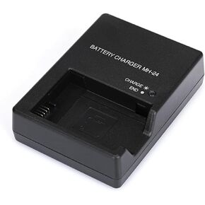 MH-24 Battery Charger for Nikon EN-EL14 EN-EL14A Battery for D3200 D3300 D3400 D3500 D5100 D5200 D5300 D5500 D5600 D3100 Df Coolpix P7000 Digital SLR Cameras
