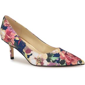 Nine West Women's Arlene Pump, Navy Fall Floral Multi 400, 11
