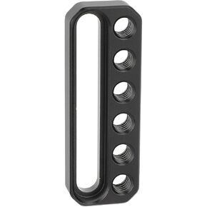 CAMVATE Mini Cheese Plate with Single Countersunk Slot & 1/4"-20 Threads-3675