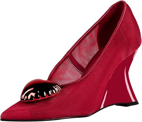 Katy Perry Women's The Trendygurl Wedge Heart Pump in Saudi Arabia