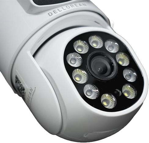 Security Camera Dual Lens 1080p FHD Outdoor WiFi Cameras for Home Security with AI Detection Human, Motion Detection, Color Night Vision, Siren, Waterproof IP66 in Saudi Arabia
