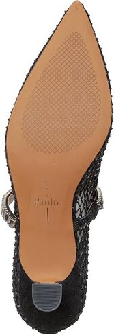 Linea Paolo - Carmine - Womens Crystal Mesh Mary Jane Pumps in Kuwait