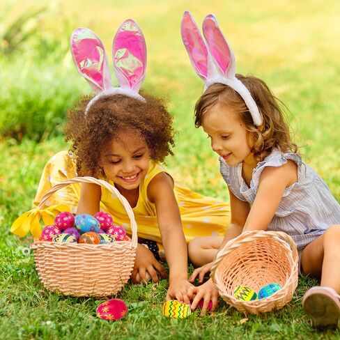 120Pcs Fillable Printed Easter Eggs Bulk, 2.3 inch, Empty Easter Eggs Fillable with Candy, Treats, Presents for Basket Suffers, Hunt Party Favor, Craft Project, Classroom Prizes for Boys Girls in Saudi Arabia