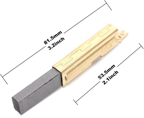 2Pcs Power Tool Carbon Brushes 3090210 (11x6.3x28mm) Compatible with Festool Accessories in Kuwait