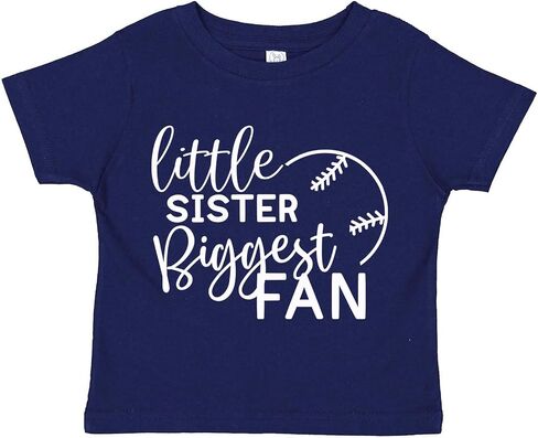 Tees & Tails Little Sister أكبر قميص Tee Baby Baseball (أحجام الأطفال والأطفال الصغار) in Kuwait