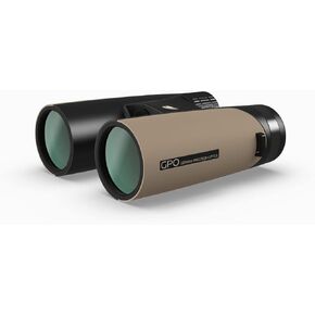 GPO German Precision Optics Passion ED 10x42mm Schmidt-Pechan Prism Binocular, Lightweight Binocular for Hunting, Wildlife Observation or Sports, Dark Brown Earth Magnesium Micro-Bridge & Body (B363)