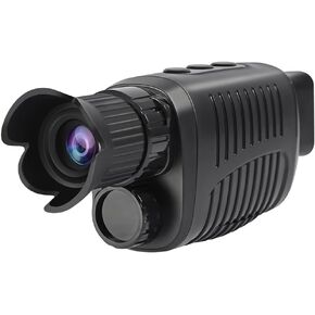 R7 Digital Night Vision Goggles Outdoor Full Hd Infrared Monocular Binoculars for Camping Travel Black