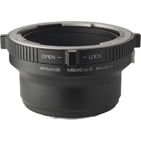 Lens Mount Adapter Compatible with Mamiya 645 Lenses to Sony E Cameras A7M3 A7M4
