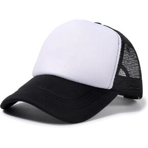 Kids-Toddler-Mesh-Baseball-Cap-Low-Ponytail-Adjustable-Snapback-Summer-Outdoor-Sun-Hat for Baby-Boys-Girls(2-4 Years)