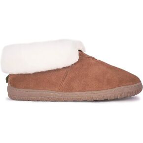 Cloud Nine Sheepskin Womens Ankle Boots - Womens Shoes Made with 100% Genuine Sheepskin for Indoor & Outdoor - Soft & Comfortable Womens Slippers - Ankle Boots for Women with Thermoplastic Rubber Sole