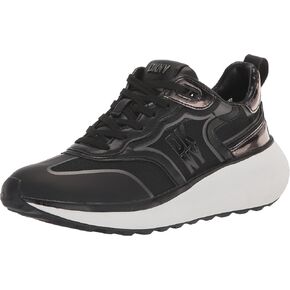 DKNY Women's Aki - Lace Up Everyday Sneaker