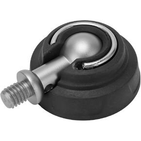 3/8in Tripod Foot Pad Rubber Foot Spike, Stainless Steel Non Slip 50mm Diameter Camera Tripod Ball Head Foot Pad Replacement Accessory